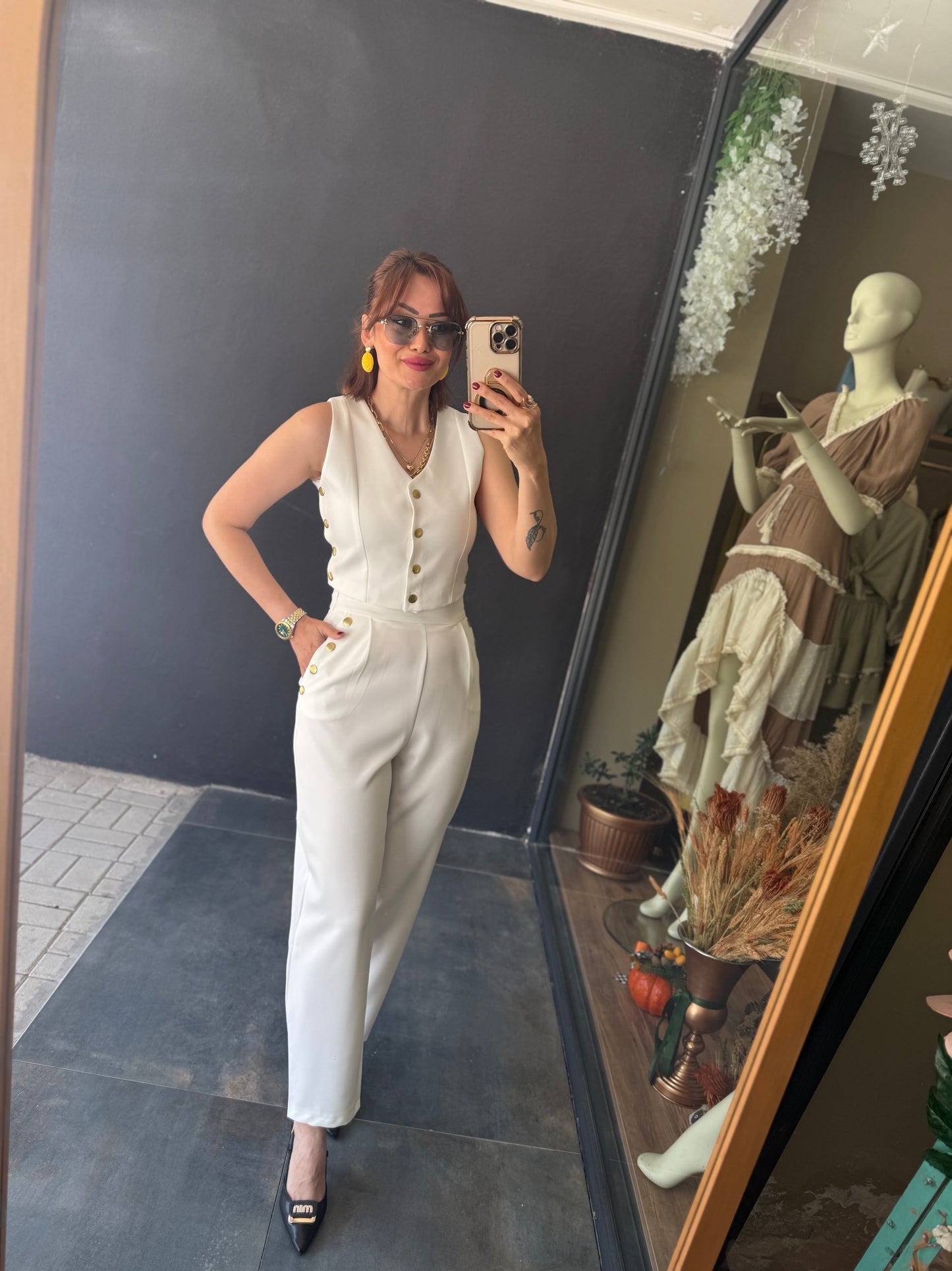 Nest Beyaz Krep Takım