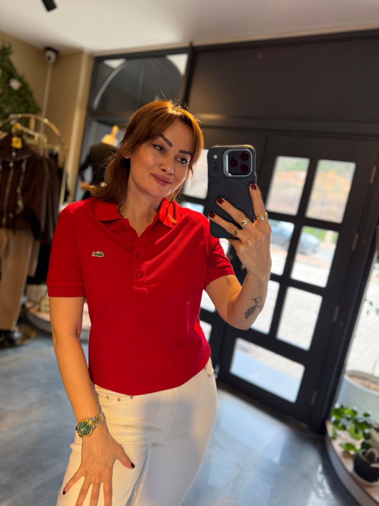 Misse Kırmızı Kısa Kol T-Shirt