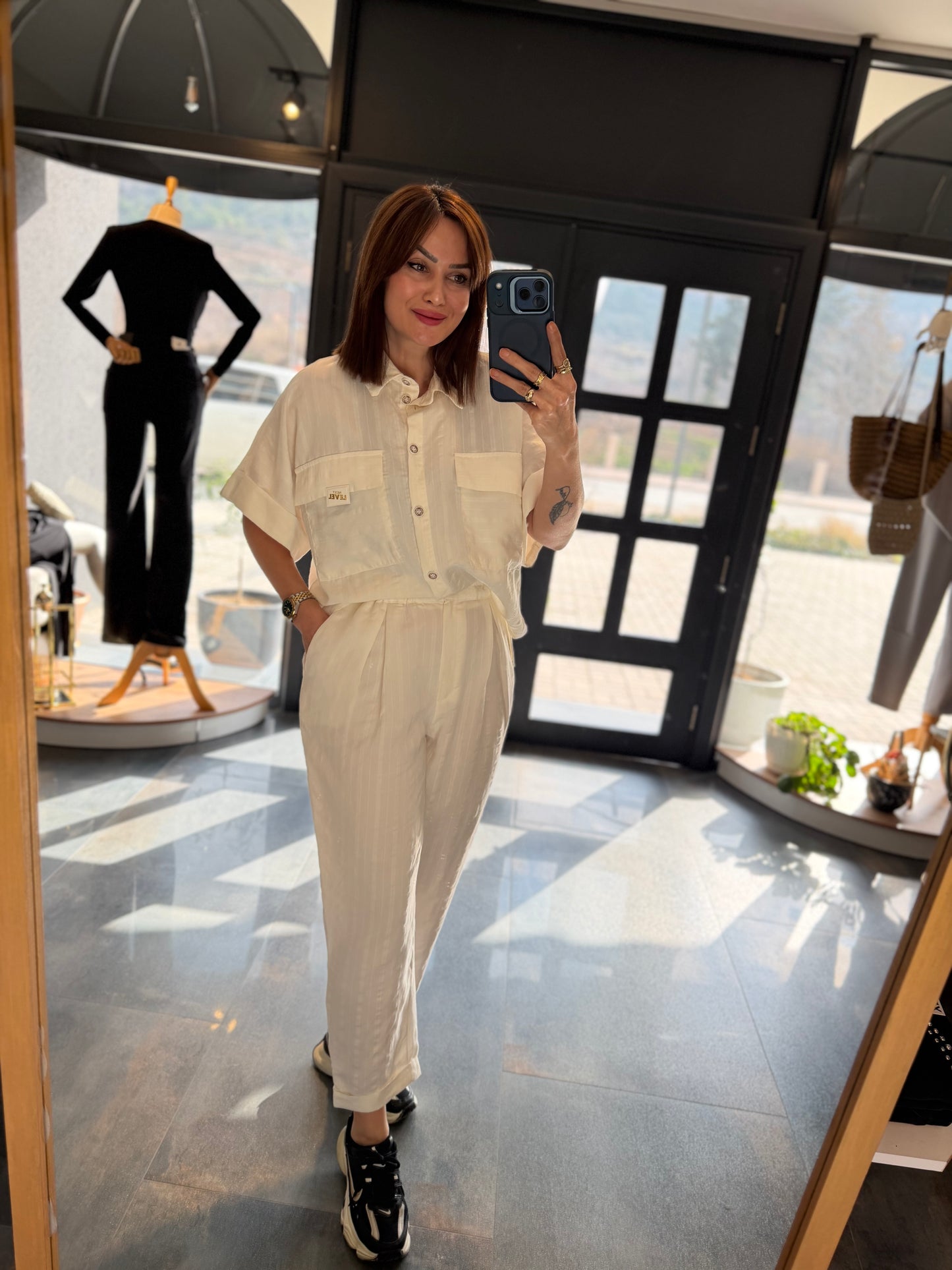 Newstar Tensel Beyaz Takım