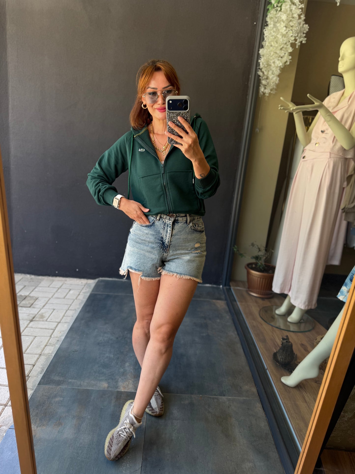 Rovika Yeşil Sweatshirt