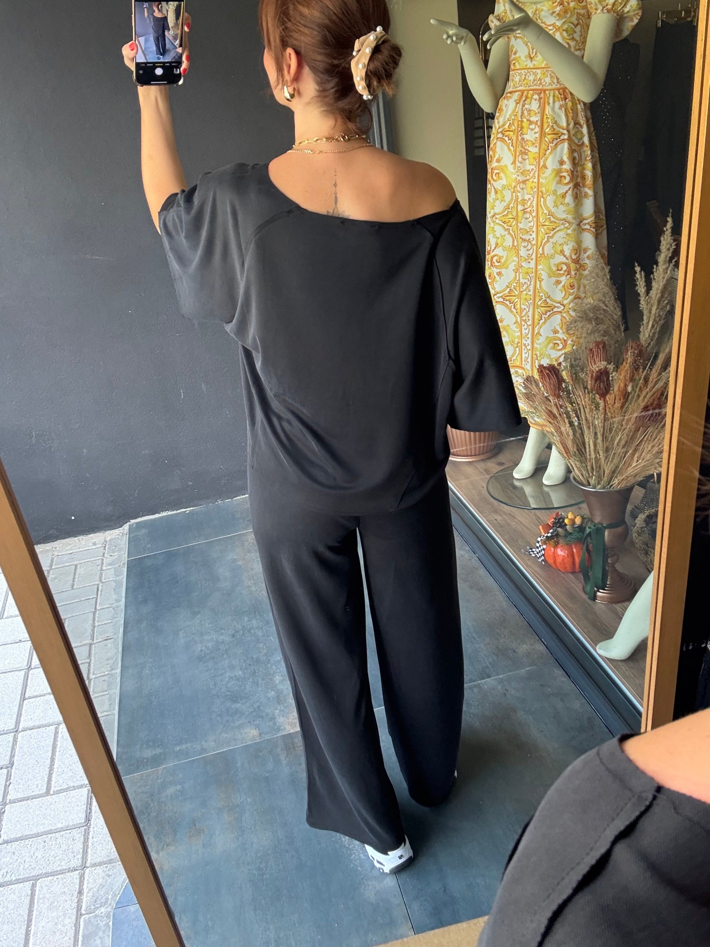 Look Siyah Modal Takım