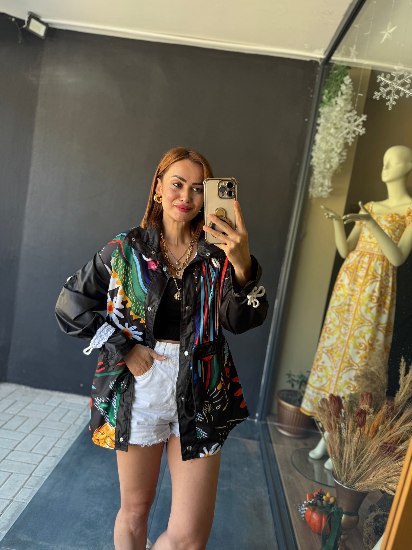 S.c.h Siyah Trenchoat