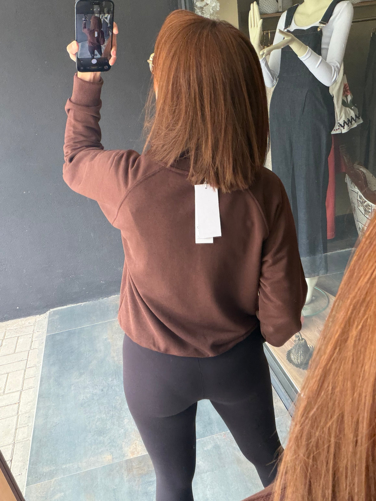 Aspen Kahverengi Spor Sweat