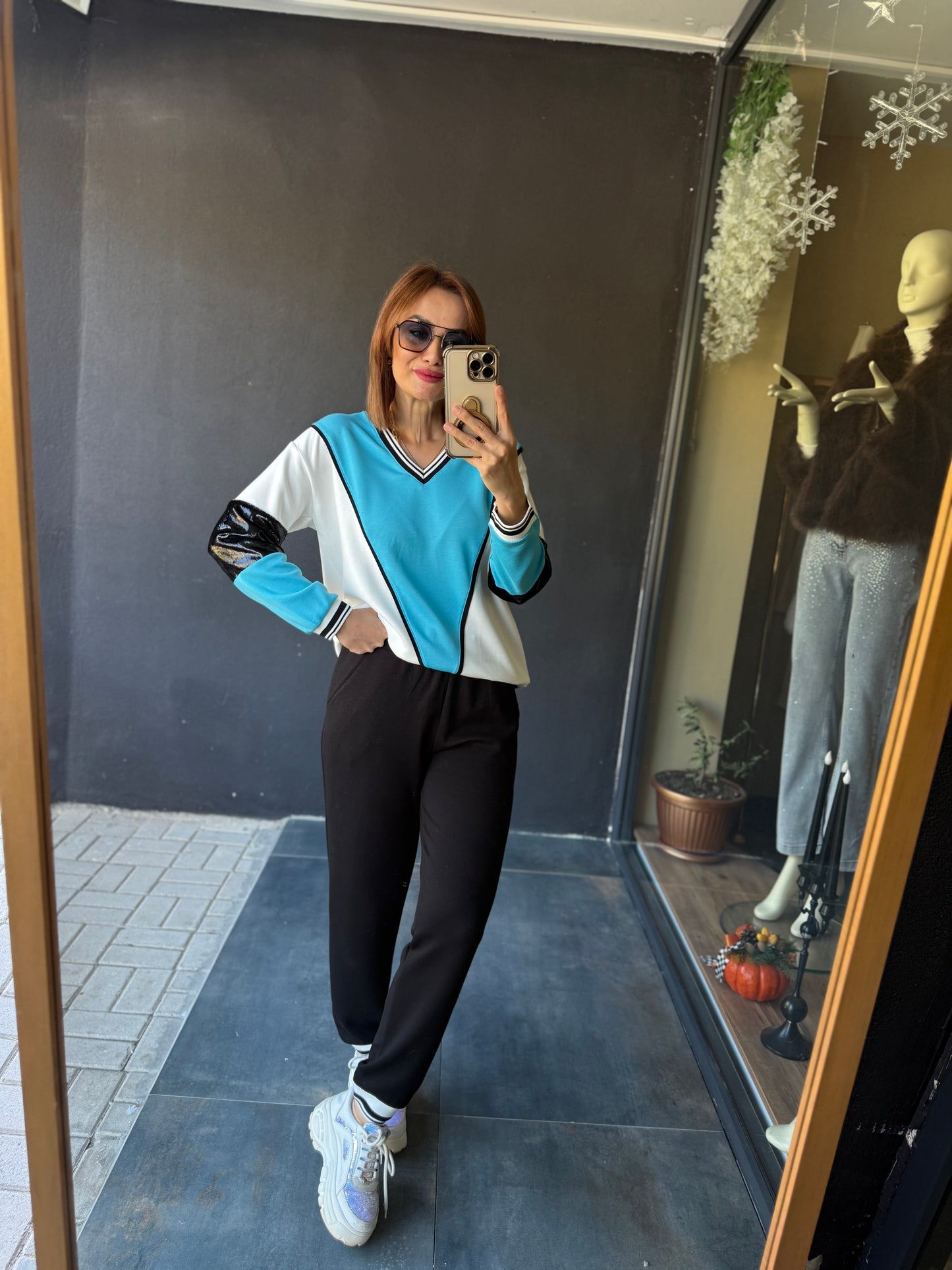 Buka Turkuaz Modal Takım