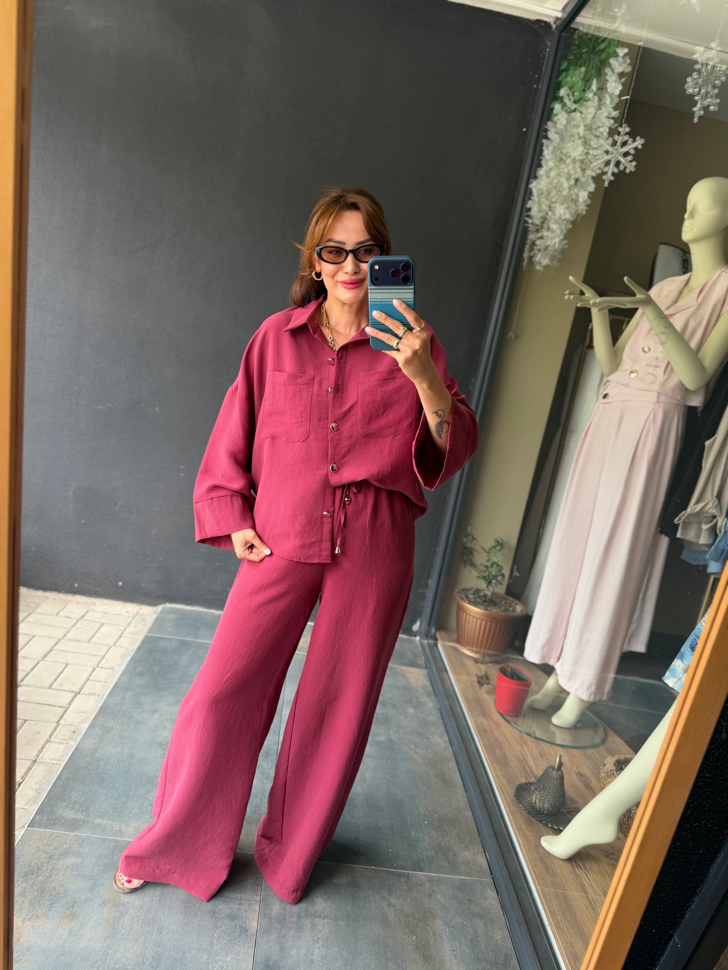 Aurelia Bordo Tensel Takım