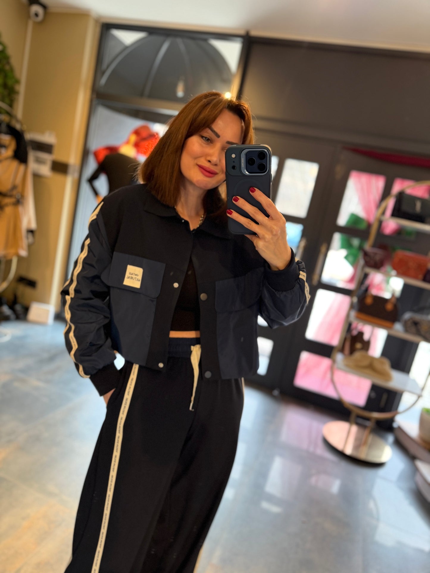 Celimax Lacivert Palazzo Takım