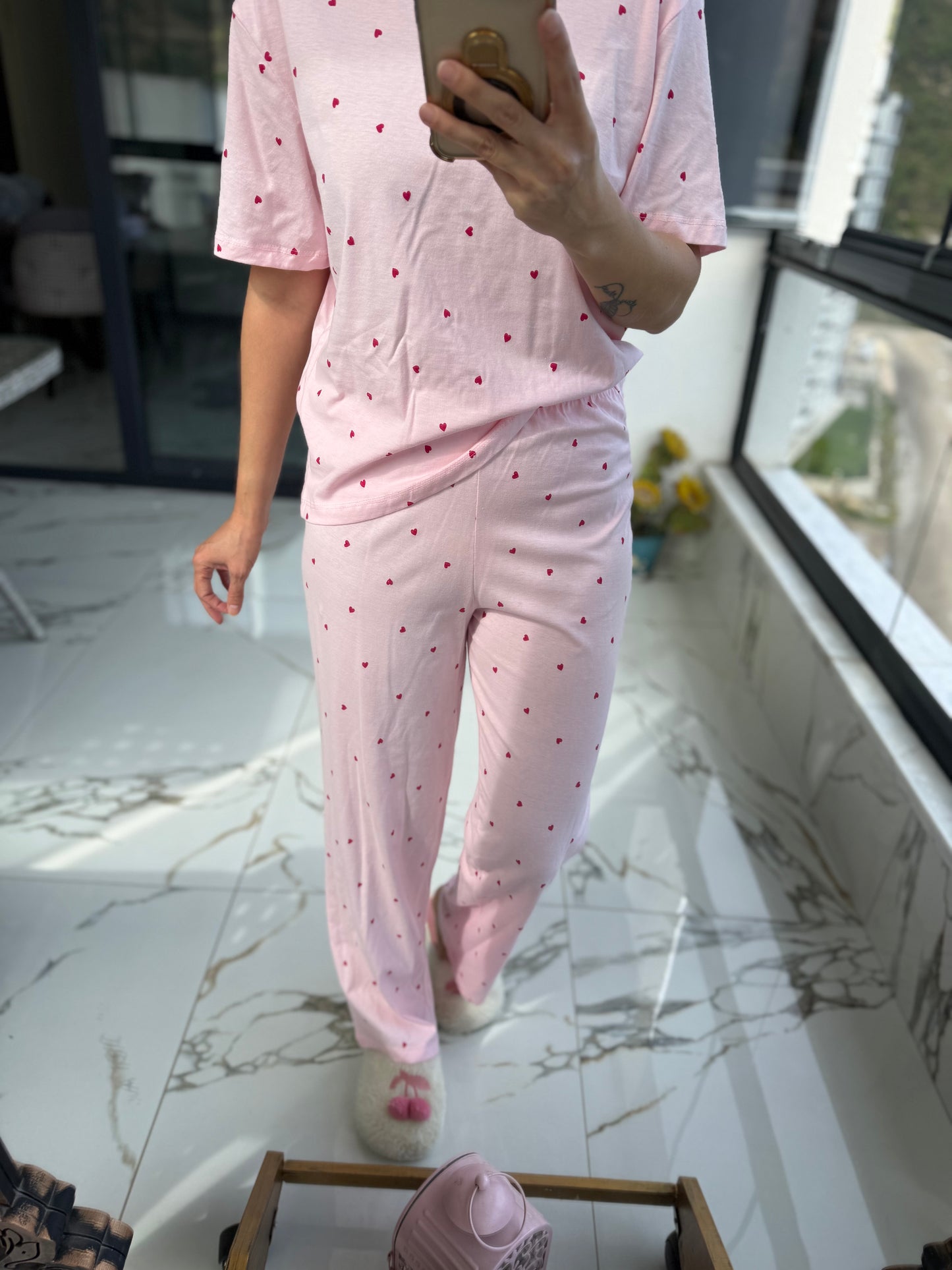 Hanteks Kısa Kol Pijama Takımı 4