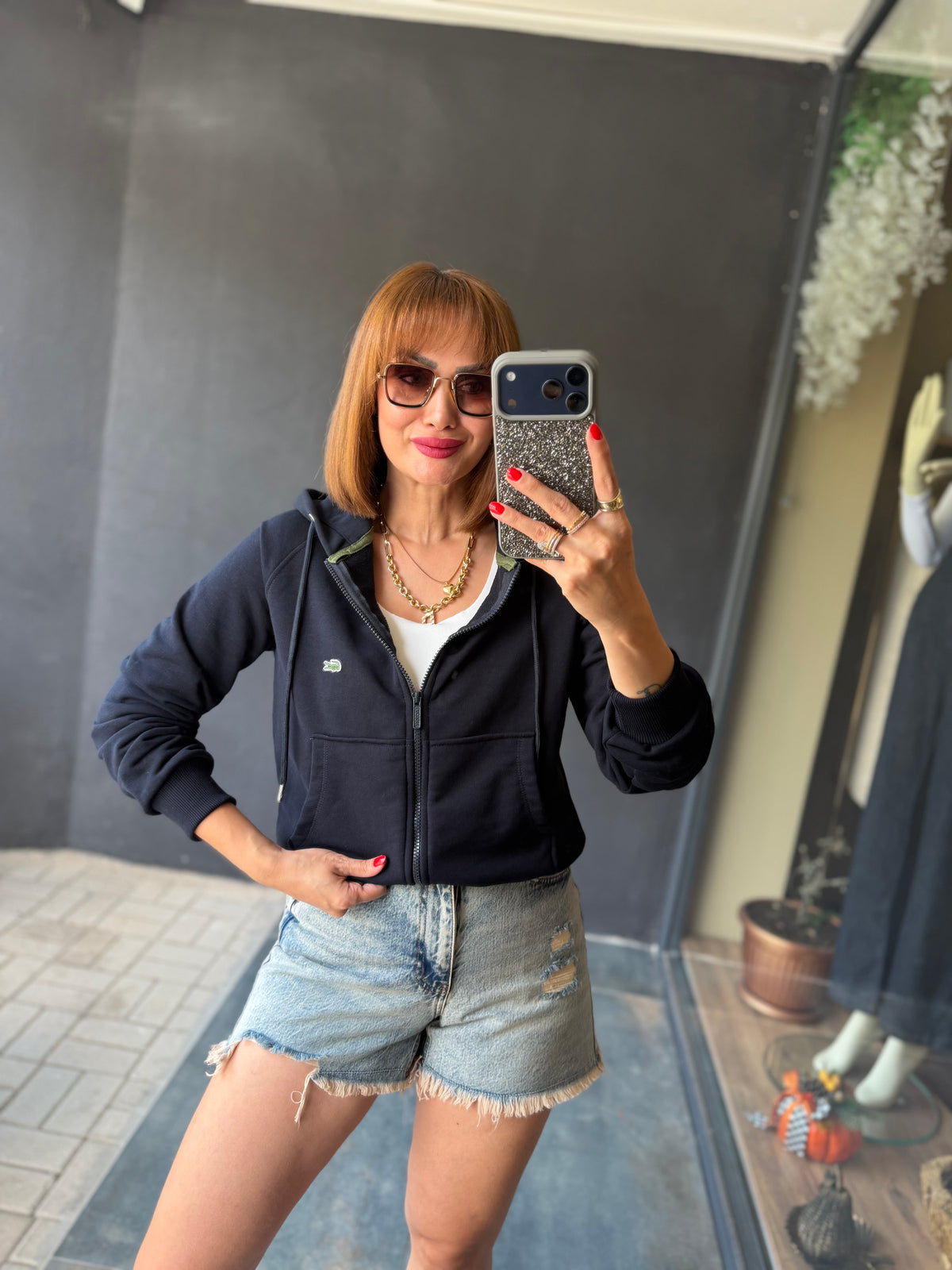 Rovika Lacivert Sweatshirt