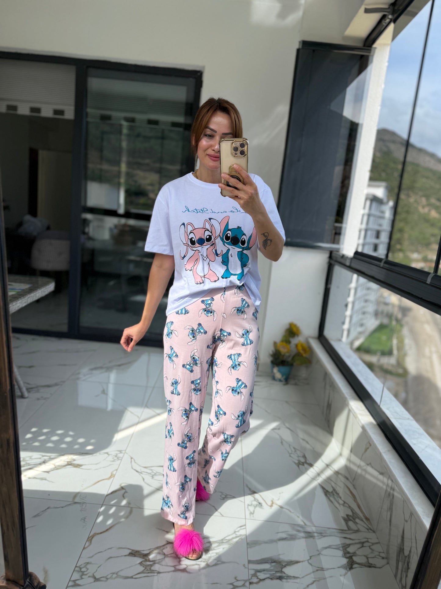 Hanteks Kısa Kol Pijama Takımı 7