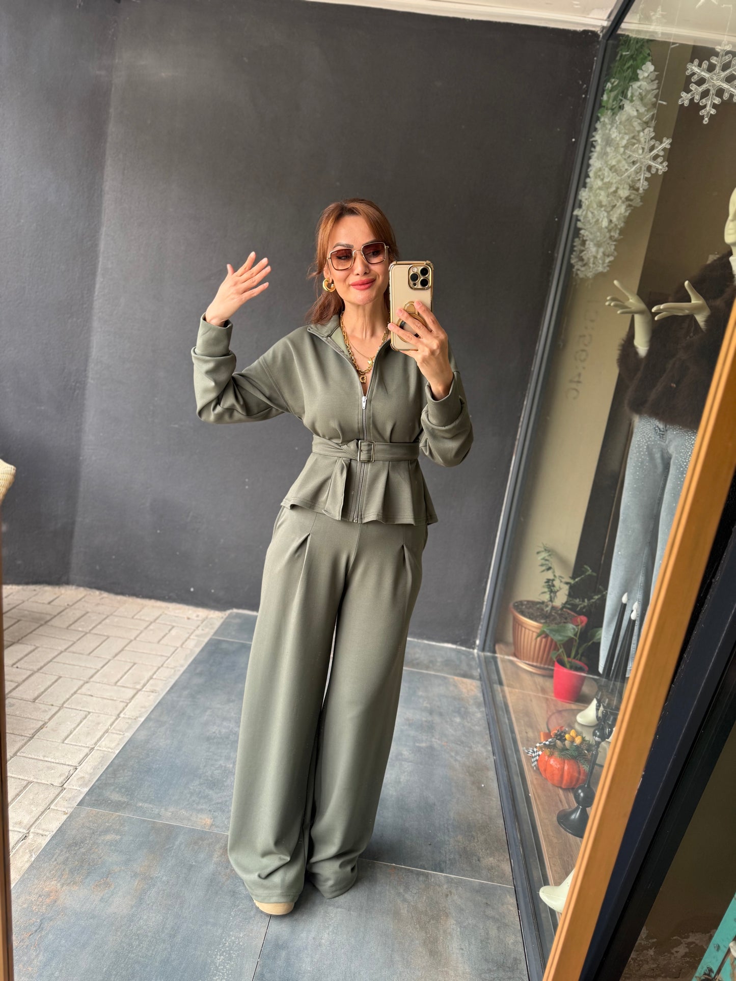 Semy Haki Kemerli Modal Takım