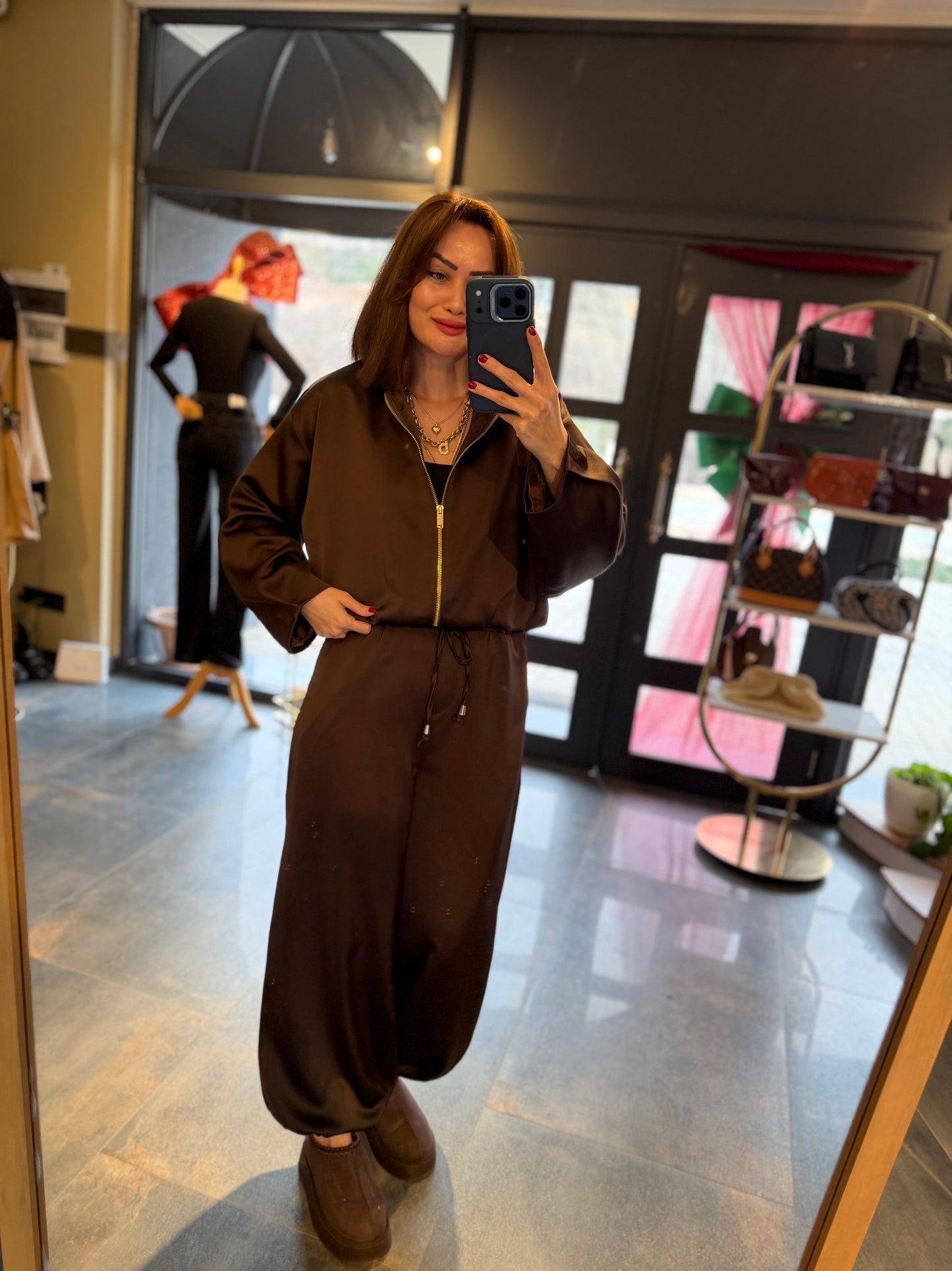 Norman Kahve Saten Takım