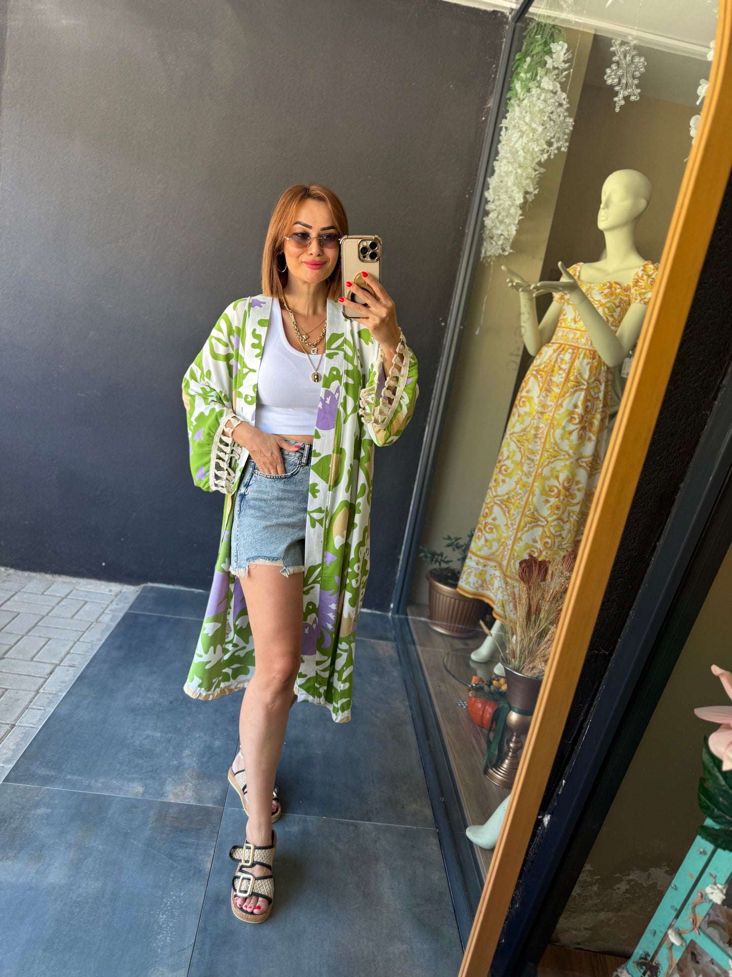 Die More Yeşil Kimono