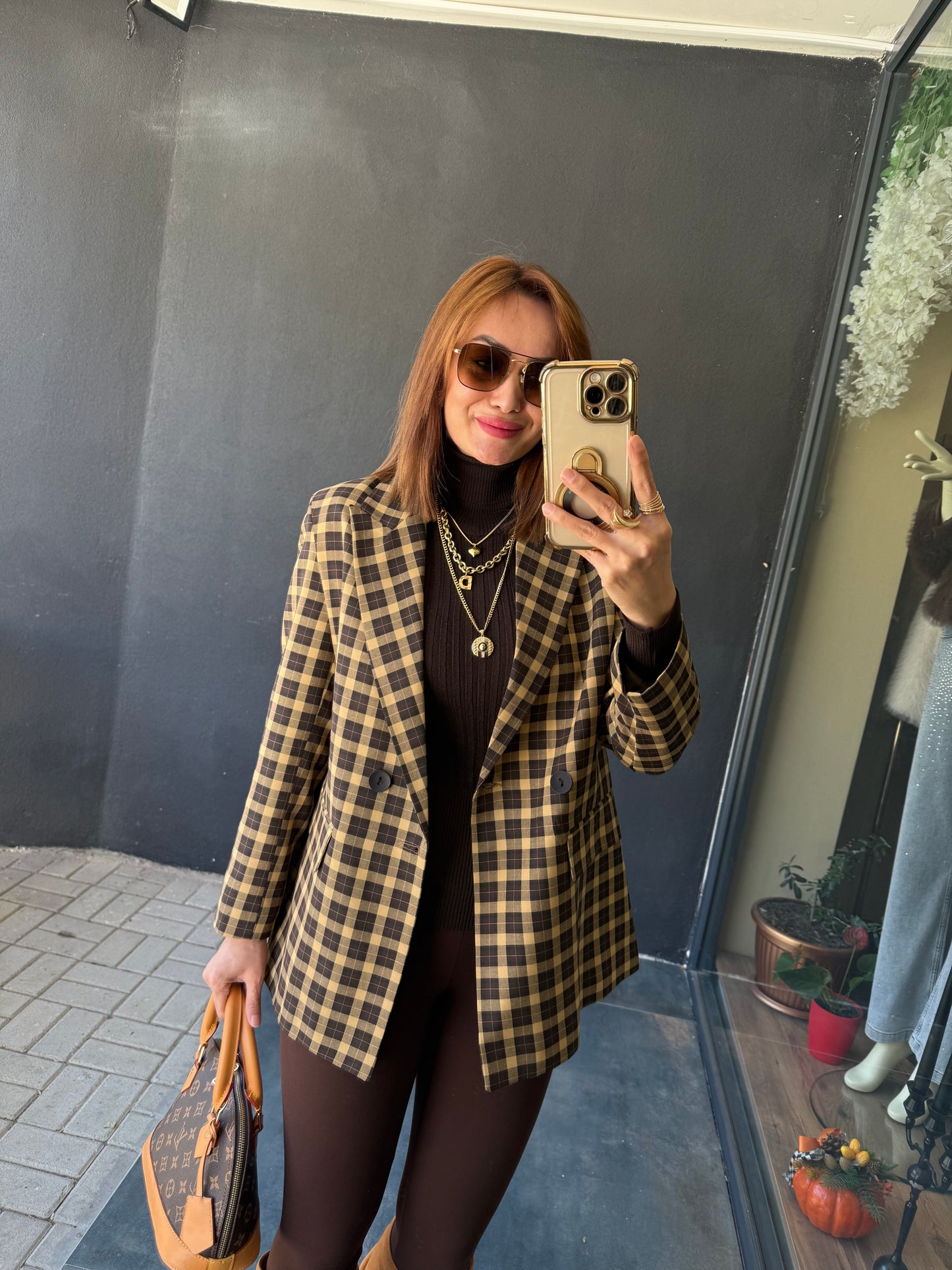 Wesy Kareli Vintage Blazer Ceket