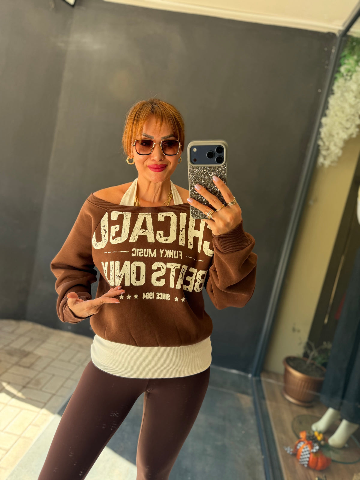 Chicago Kahve Sweatshirt