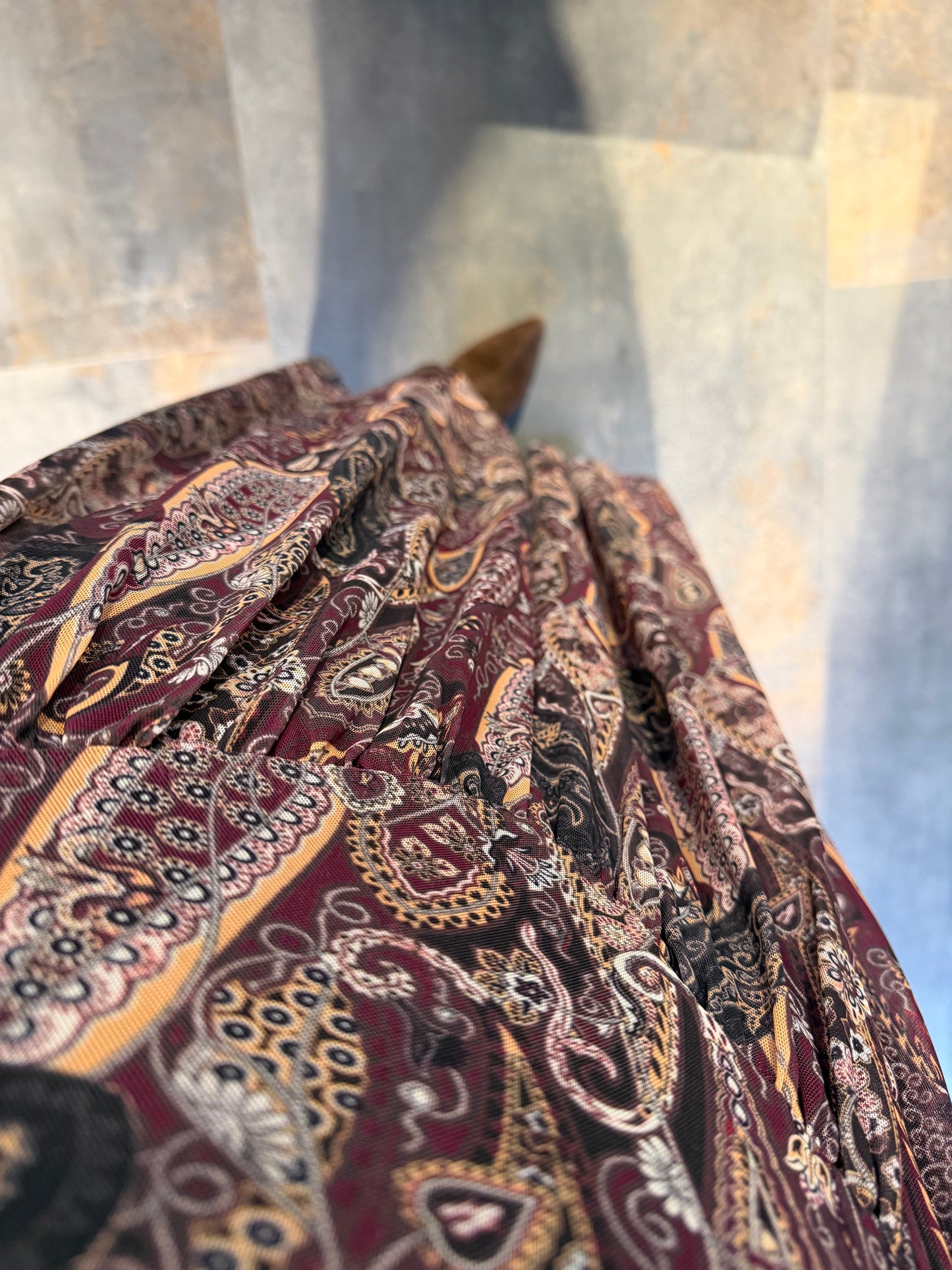 Write Vintage Etnik Şifon Takım