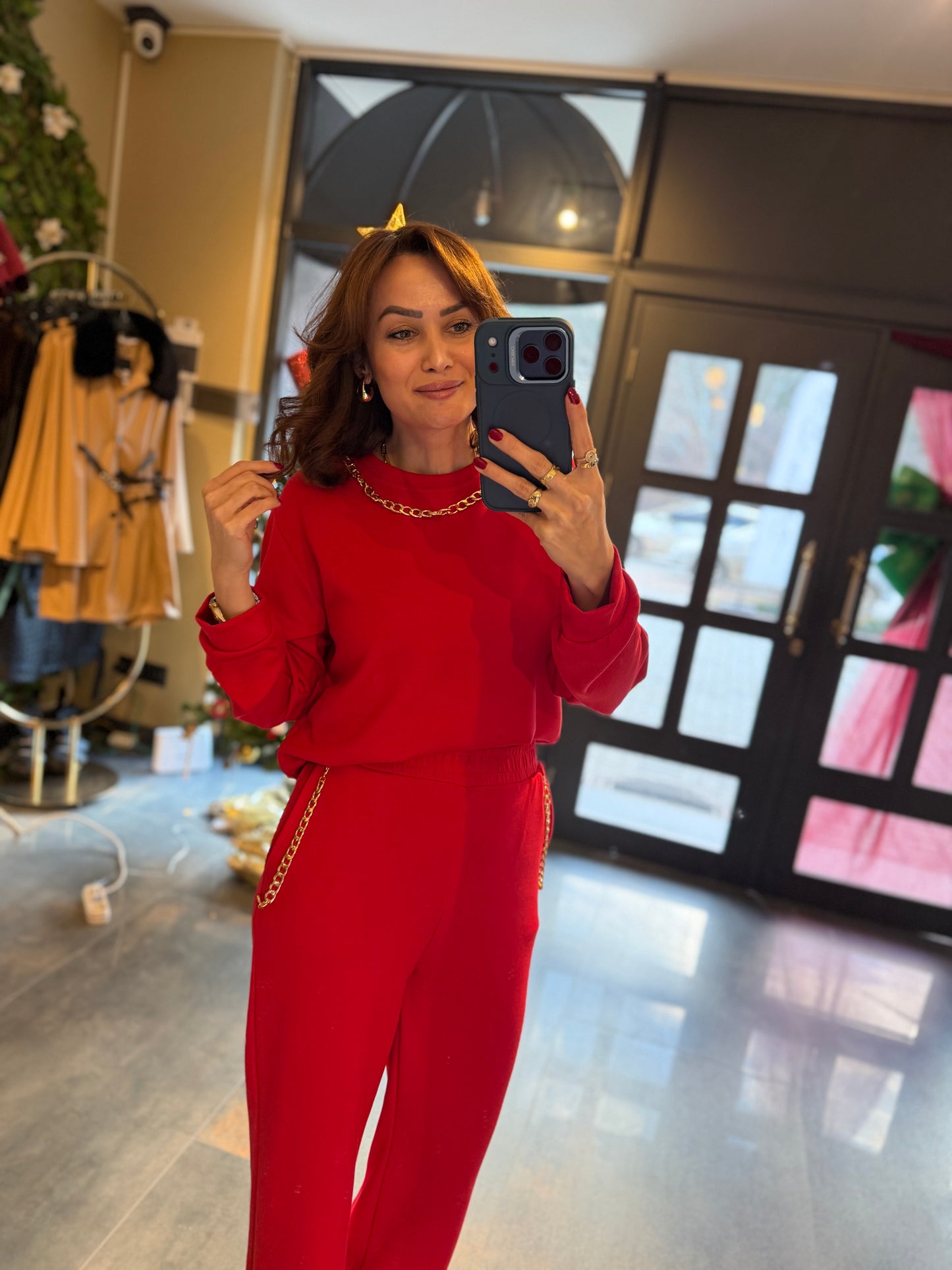 Premi Kırmızı Modal Takım