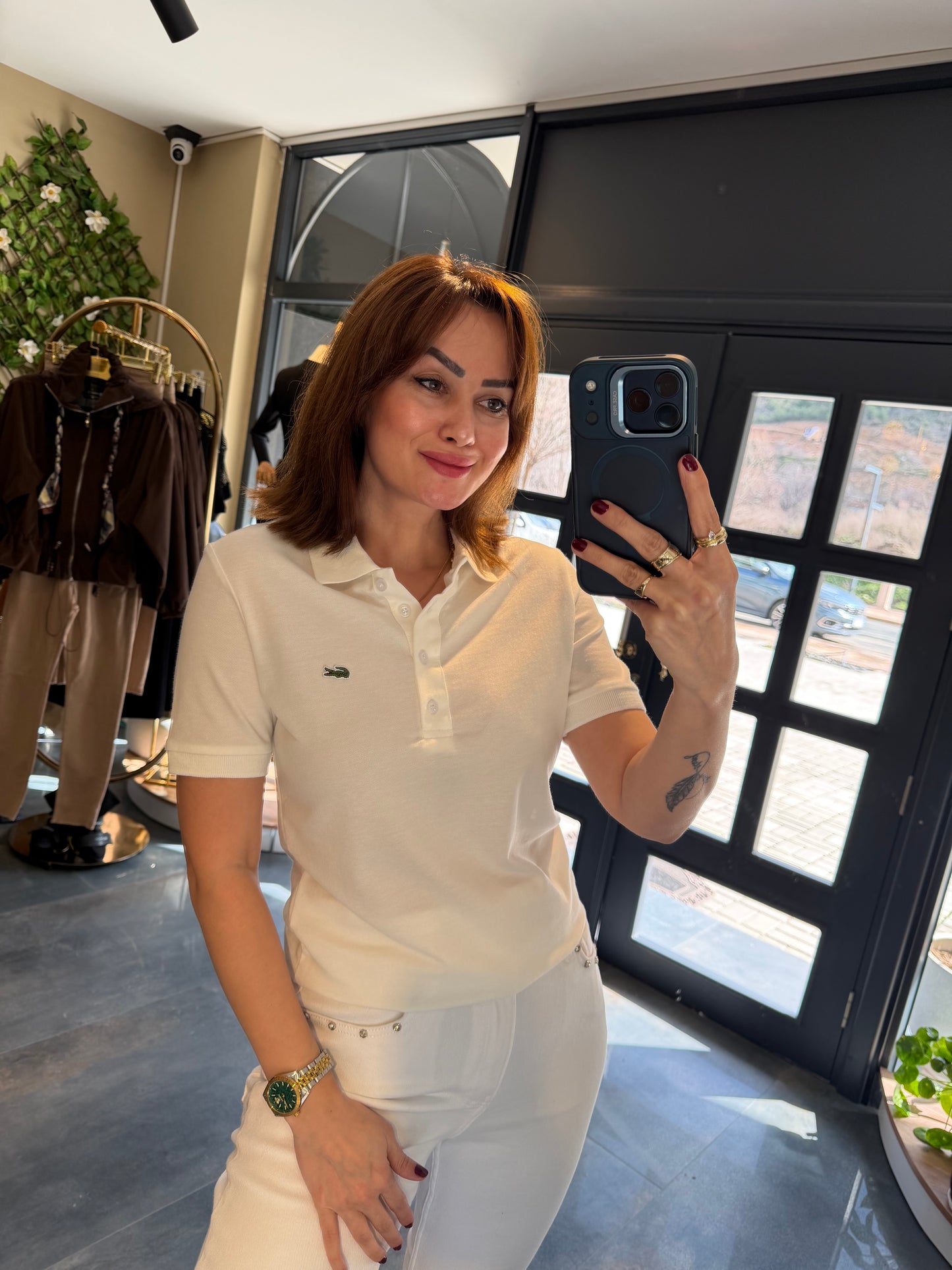 Misse Beyaz Kısa Kol T-Shirt