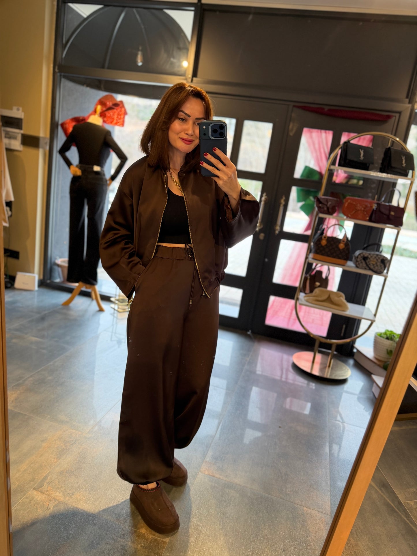 Norman Kahve Saten Takım