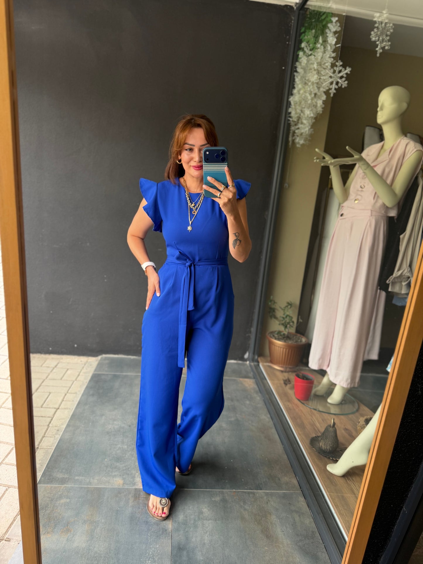 Monroe Saks Mavi Premium Tulum ⭐️