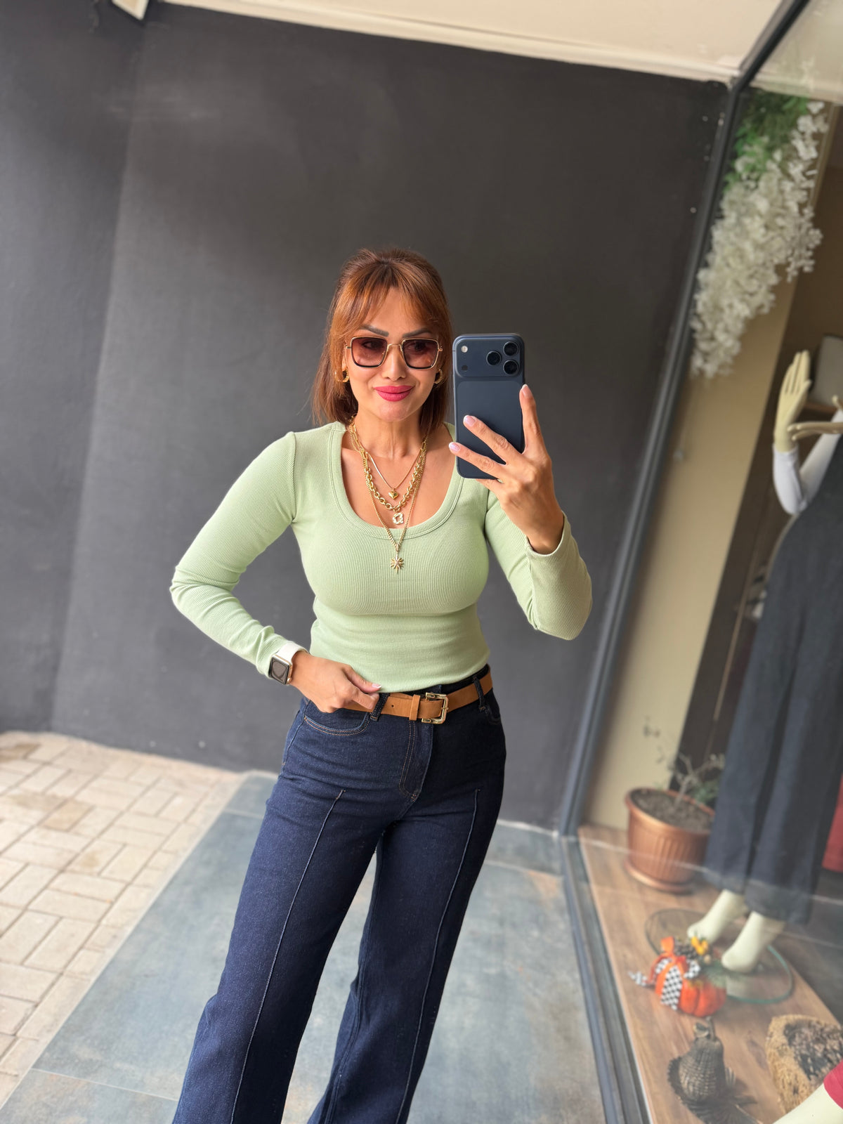 Norevia Mint U Yaka Body