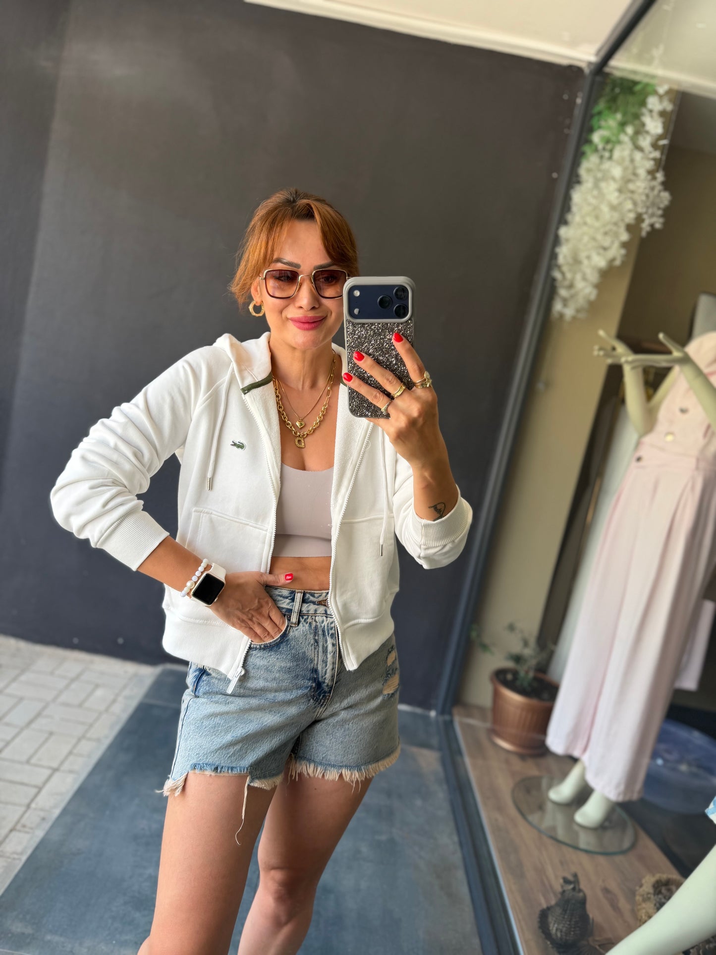 Rovika Beyaz Sweatshirt