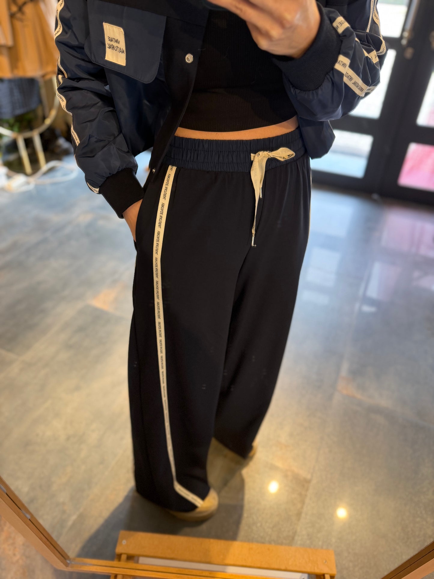 Celimax Lacivert Palazzo Takım