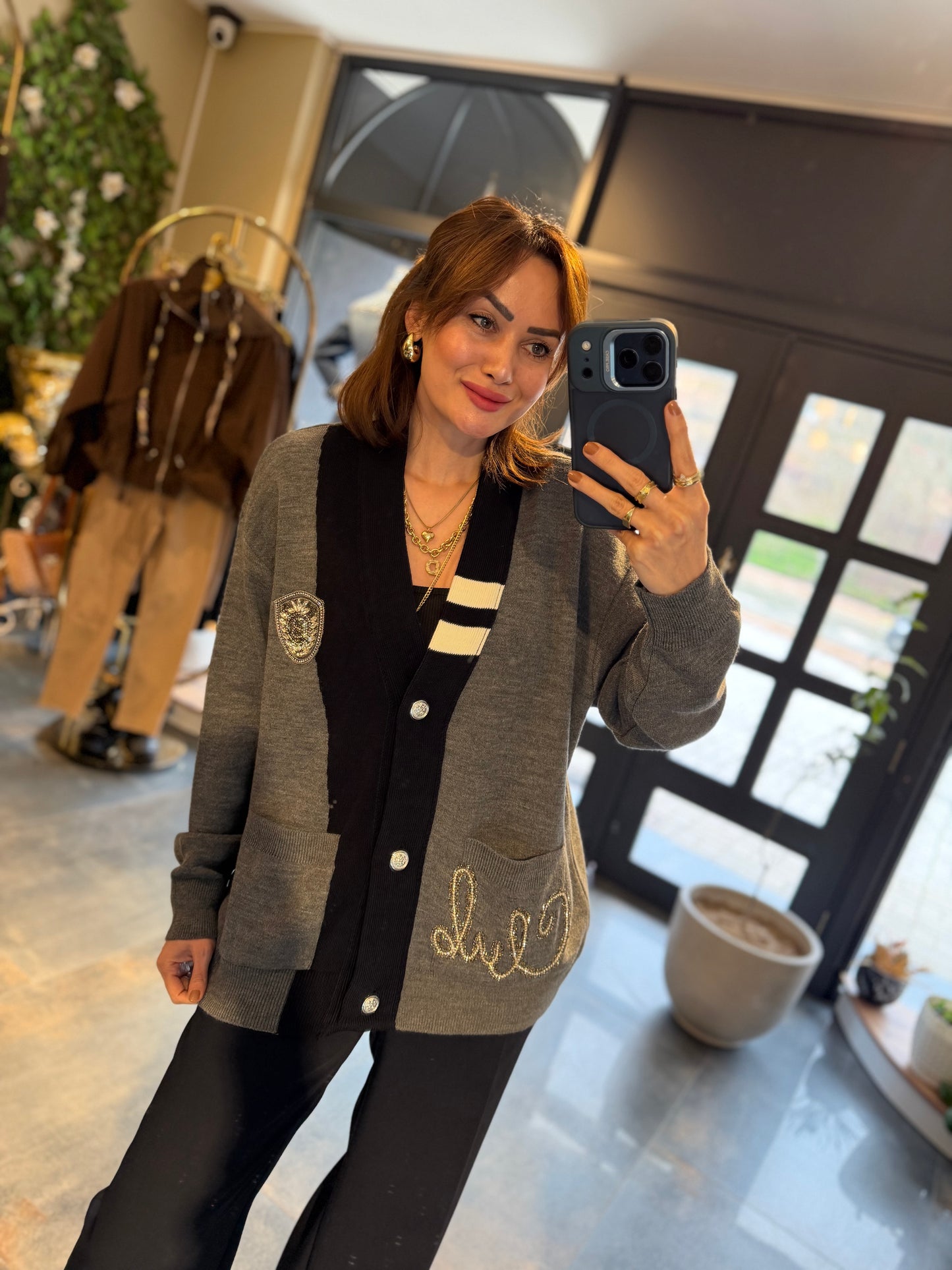 Virgin Gri Elit Triko Hırka