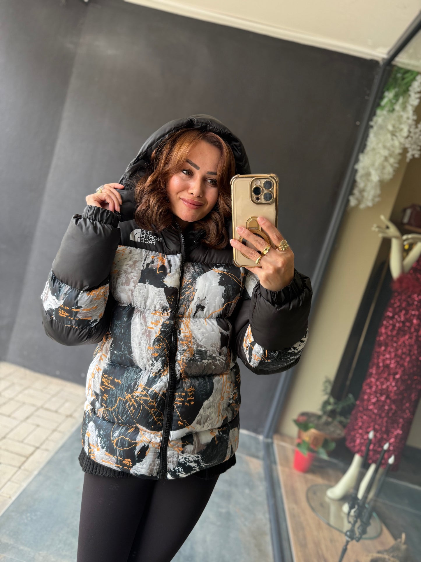 Ayny Siyah Unisex Şişme Mont