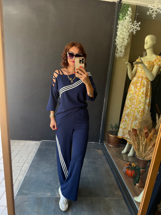 Aliz Lacivert Modal Spor Takım