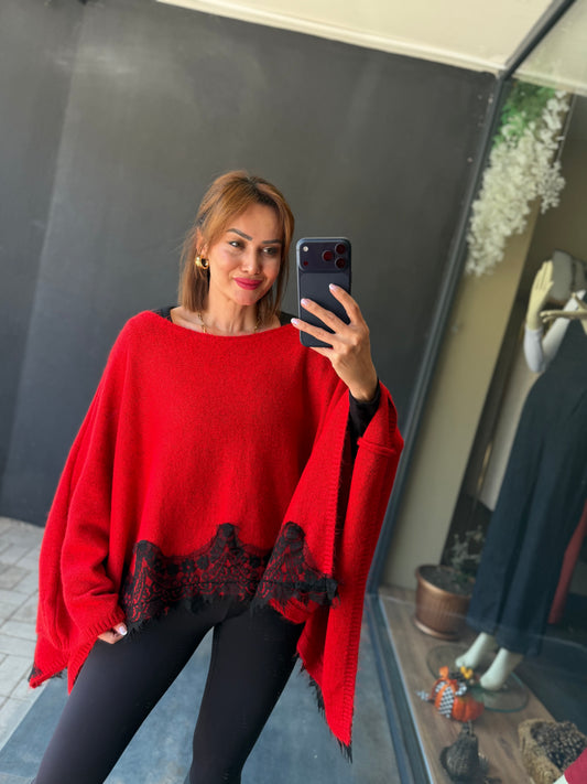 Sorevya Dantel Detaylı Panço