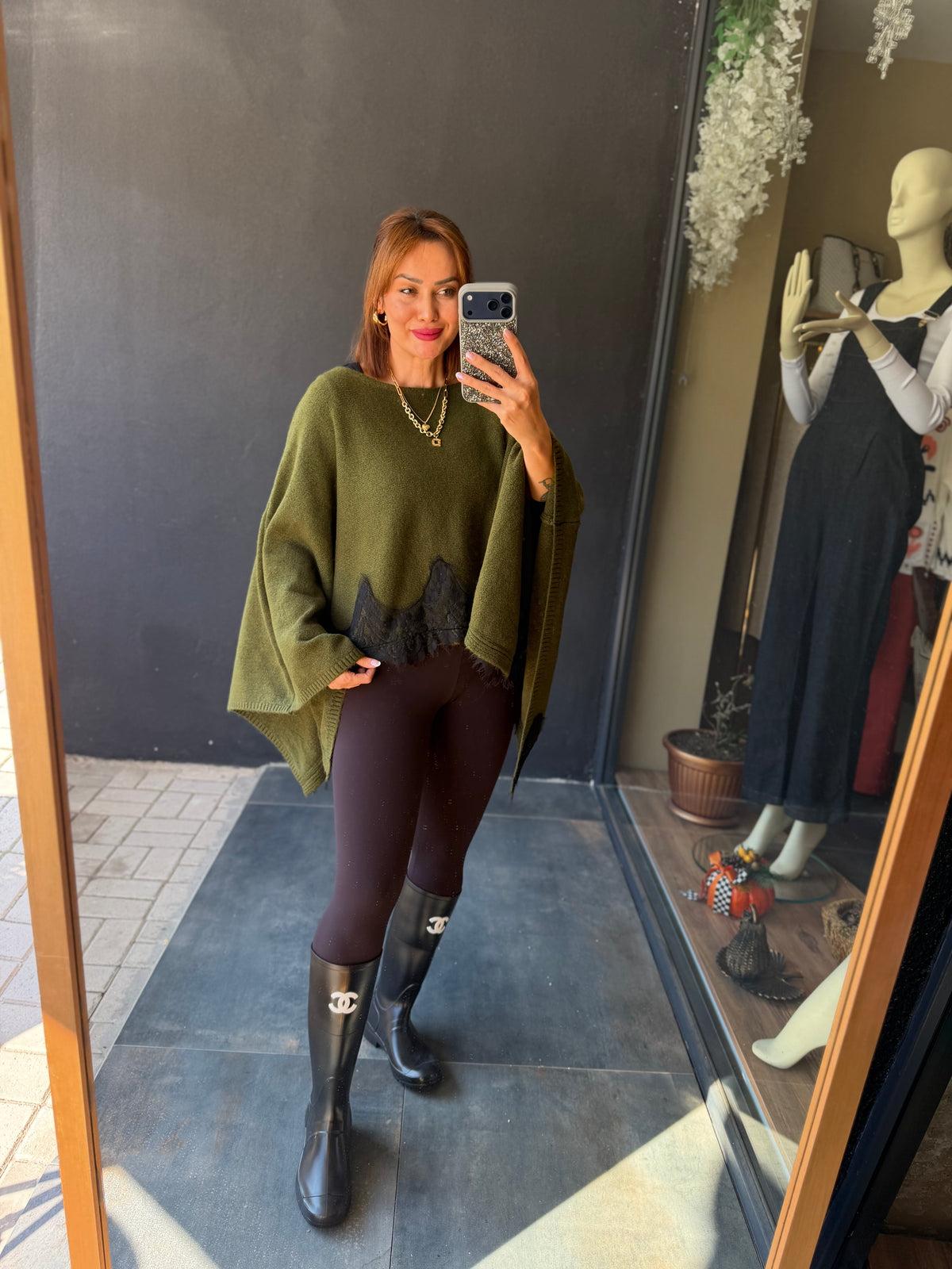 Sorevya Dantel Detaylı Panço