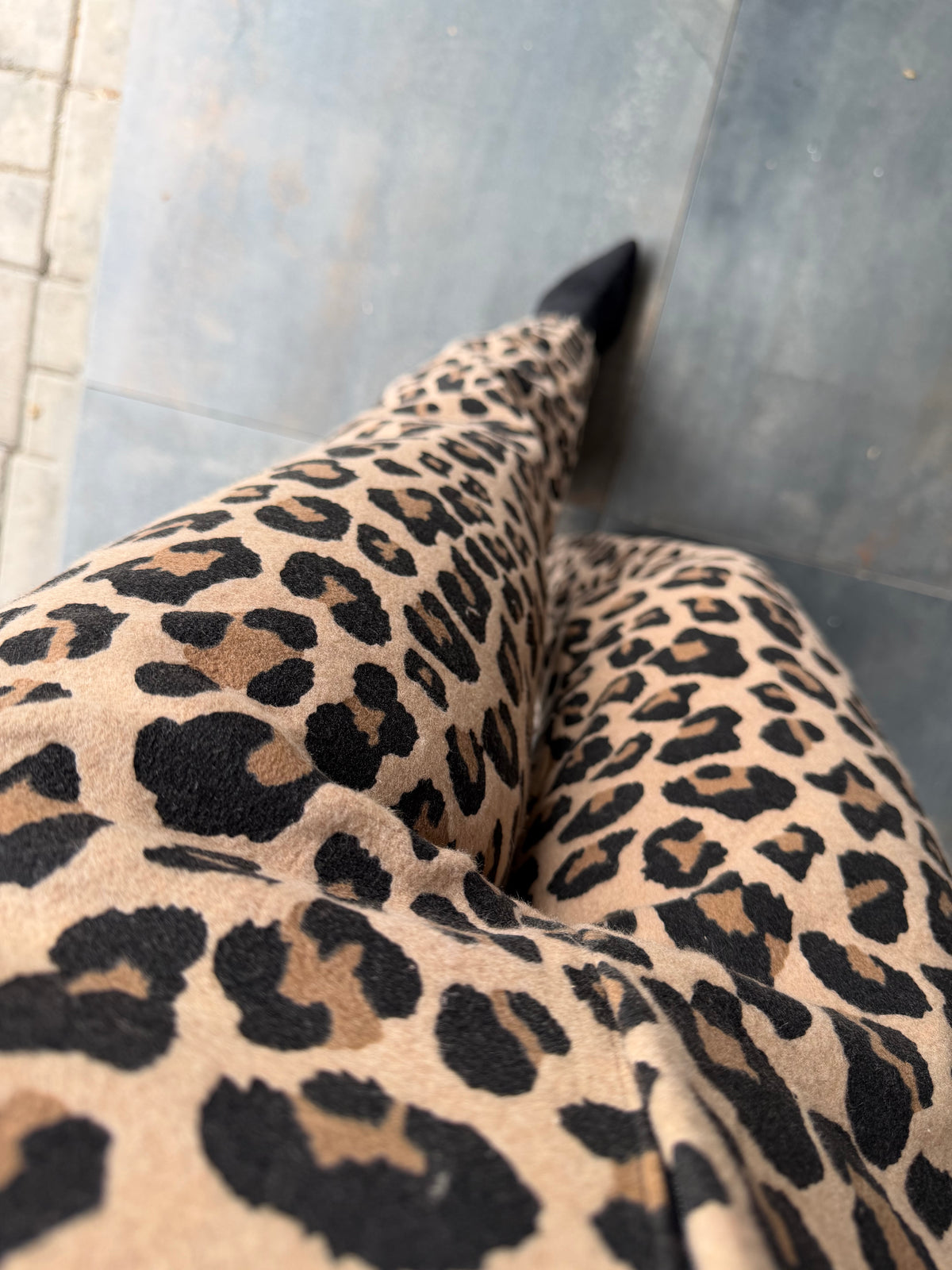Savrienne Premium Kaşmir Leopar Takım